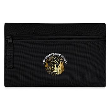 Camping Nature Camping People - Pencil Case - black - Front