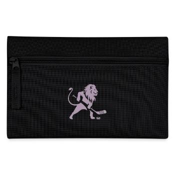 Löwe Eishockey Silhouette - Federtasche - Schwarz - Vorne