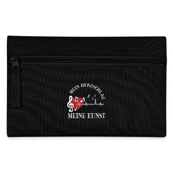 Piano Musician My Heartbeat Piano - Pencil Case - black - Front