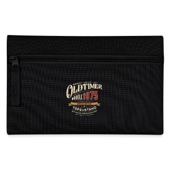 Oldtimer Modell 1975 - Geburtstag - Jahrgang - Federtasche - Schwarz - Vorne