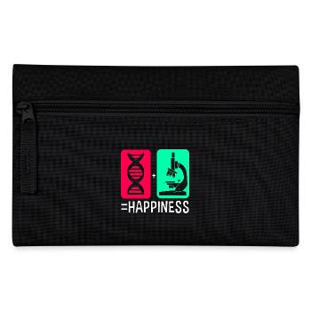 Structural formula molecule - Pencil Case - black - Front