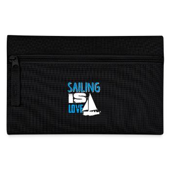 Sailing Is Love - Pencil Case - black - Front
