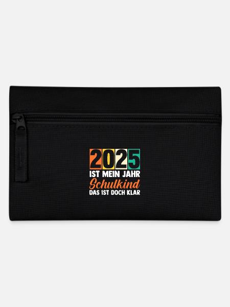 Kita Abschied Erste Klasse Einschulung 2025 - Federtasche - Schwarz