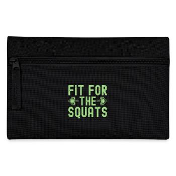 Fanatiques de fitness en forme pour les squats Calisthenics - Trousse - noir - Devant