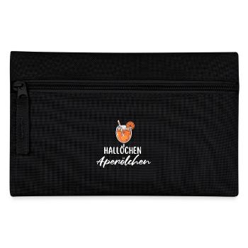 Hallöchen Aperölchen Geburtstag Party Karneval JGA - Pencil Case - black - Front