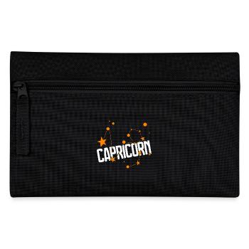 Funny Capricorn Sign Of Zodiac Horoscope Gifts - Pencil Case - black - Front
