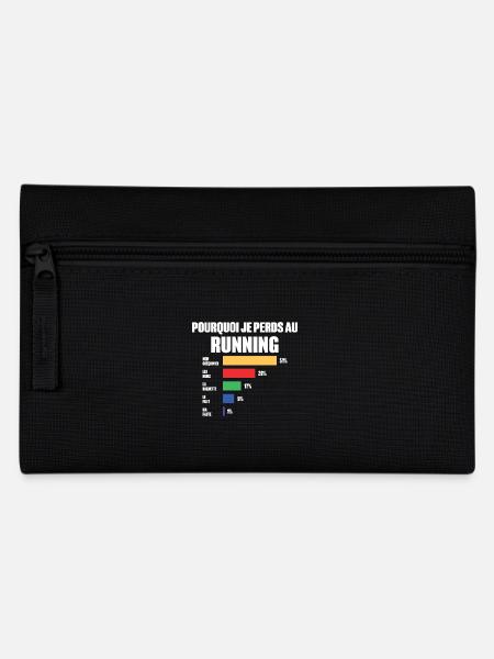 Maillot Running Perdant Humour Joueur De Run - Trousse - noir
