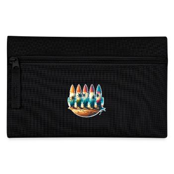 Surfing Surfers - Pencil Case - black - Front