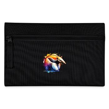 Anteater - Pencil Case - black - Front