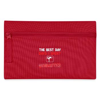 Gymnastik Training Fitness Gym - Federtasche - Rot - Vorne