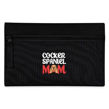 Cocker Spaniel Maman Chien Maman - Trousse - noir - Devant