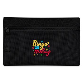 Bingo Game Or Nothing Bingo - Pencil Case - black - Front