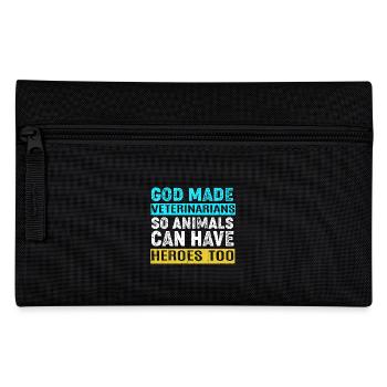 Veterinarian Veterinary Medicine Veterinarian - Pencil Case - black - Front