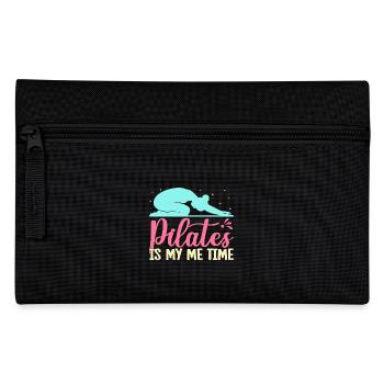 Yoga Pilates Is My Me Time Yoga drôle - Trousse - noir - Devant