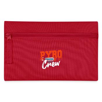 Fire Marshal Chief Pyromaniac Pyro Crew - Pencil Case - red - Front