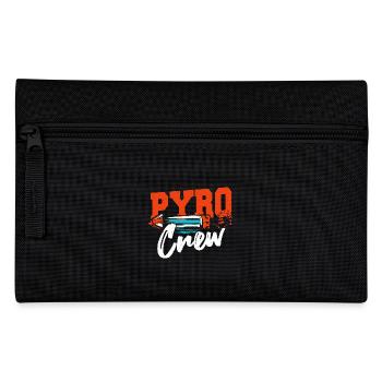 Fire Marshal Chief Pyromaniac Pyro Crew - Pencil Case - black - Front