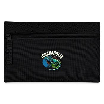 Leguan - Federtasche - Schwarz - Vorne