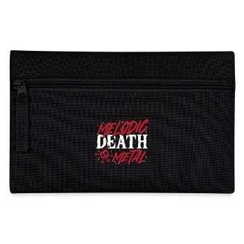 Trash Music Heavy Rock Music Melodic Death Metal - Pencil Case - black - Front