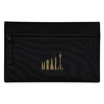 Les plus hauts gratte-ciel Nuages Bâtiments Méga tours - Trousse - noir - Devant