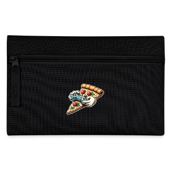 Pizza Gaming Gamer - Pencil Case - black - Front