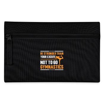 Gymnastik Training Fitness Gym - Federtasche - Schwarz - Vorne