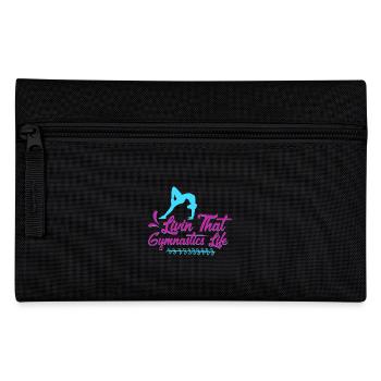 Gymnastik Training Fitness Gym - Federtasche - Schwarz - Vorne