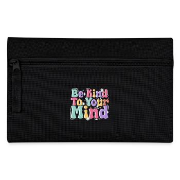Be Kind To Your Mind - Pencil Case - black - Front