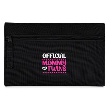 Twin Mom Twins Mom Gift - Pencil Case - black - Front