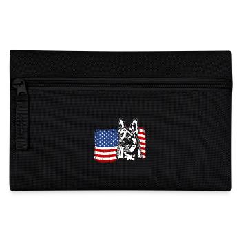Berger Allemand US Amérique Drapeau Wilsigns - Trousse - noir - Devant