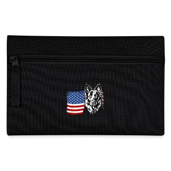 Berger Allemand US Amérique Drapeau Wilsigns - Trousse - noir - Devant
