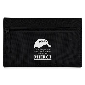 Victime Devoir Policier Fond N - Trousse - noir - Devant