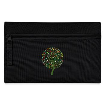 Feuilles de saison - Trousse - noir - Devant