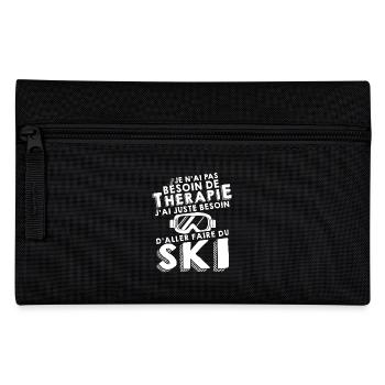 Thérapie - Ski - Trousse - noir - Devant
