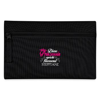 Stepptanz - Prinzessin - Federtasche - Schwarz - Vorne