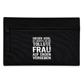 Tollste Frau - Federtasche - Schwarz - Vorne
