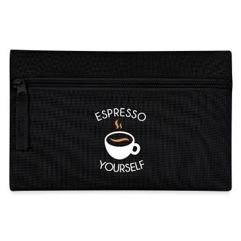 Espresso yourself - Federtasche - Schwarz - Vorne
