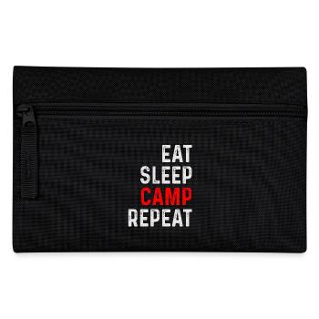 CAMP CAMPING SHIRT - Pencil Case - black - Front