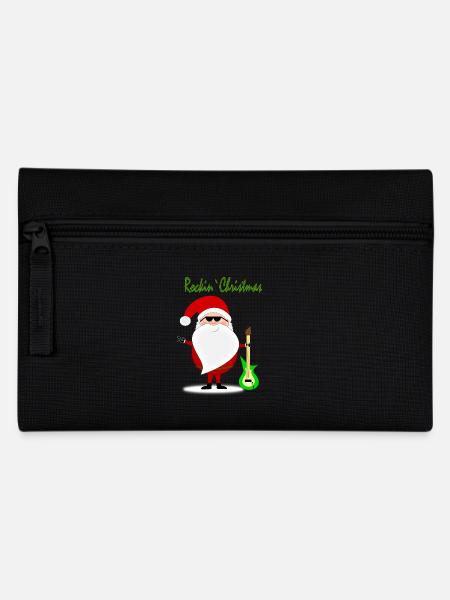 Rockin Christmas - Pencil Case - black