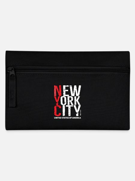 NEW YORK CITY - Federtasche - Schwarz