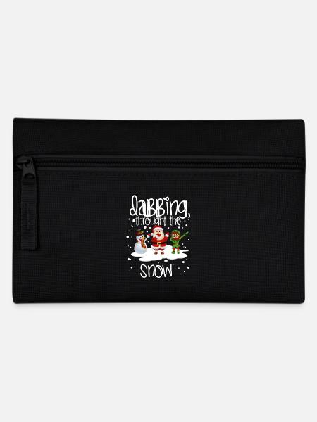 Dab Santa Gift Christmas Christmas Dabbing - Pencil Case - black