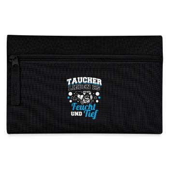Lustiges Taucher Tauchen Shirt Taucher Lieben Es - Federtasche - Schwarz - Vorne