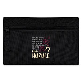 HUZULE - mein - Federtasche - Schwarz - Vorne