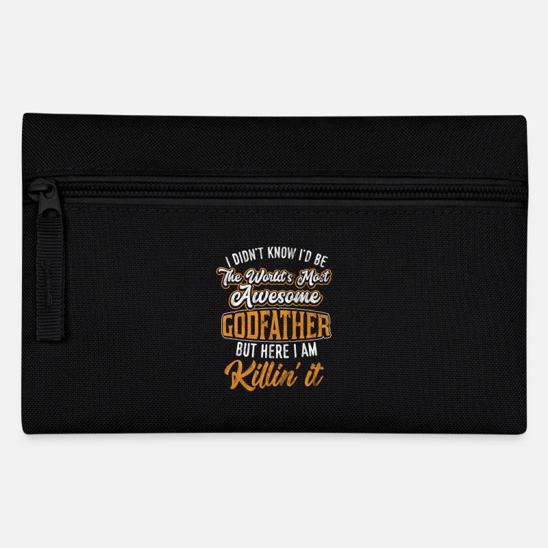 Cadeau pour le meilleur parrain - Trousse - noir