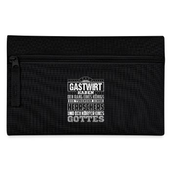 GASTWIRT - gott - Federtasche - Schwarz - Vorne