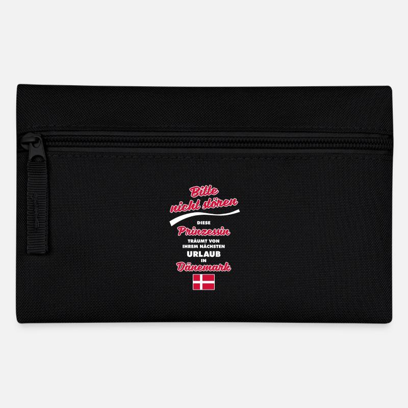 Nicht stören Prinzessin Dänemark - Federtasche - Schwarz