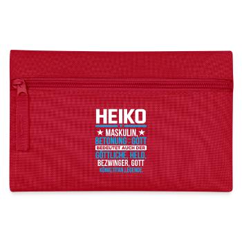 HEIKO - Titan - Federtasche - Rot - Vorne
