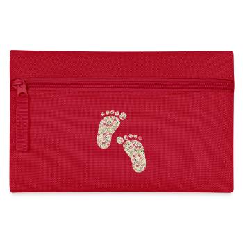 pieds liberty rose - Trousse - rouge - Devant