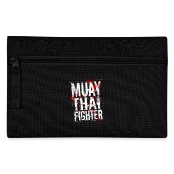 Muay Thai fighter blanc - Trousse - noir - Devant