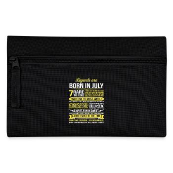 Legends Are Born In July - Pencil Case - black - Front