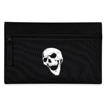 crying skull - Federtasche - Schwarz - Vorne